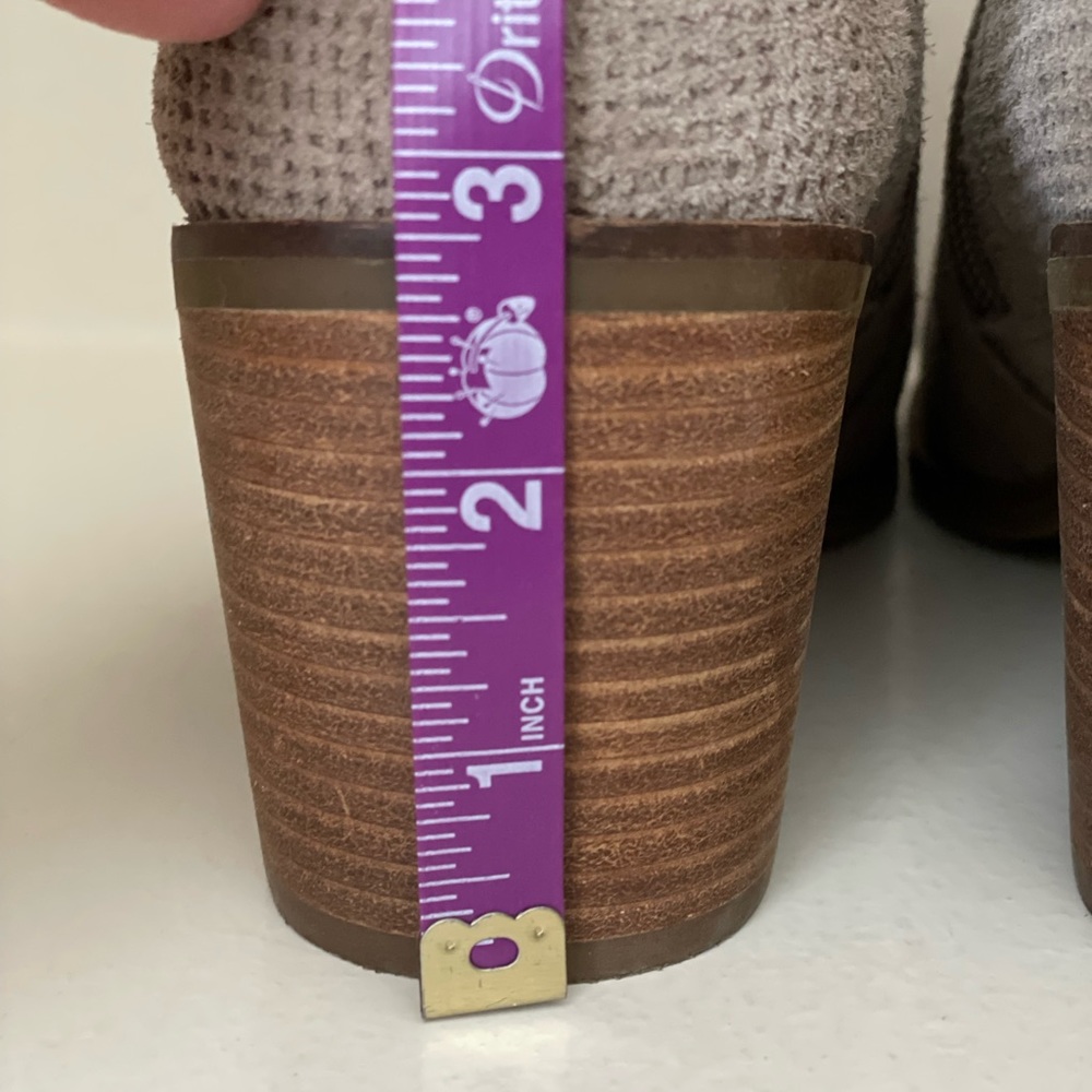 Lucky Brand Ponic Suede Ankle Boots 10 M - Picture 9 of 12